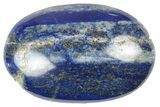 Polished Lapis Lazuli Palm Stone - Pakistan #250664-1